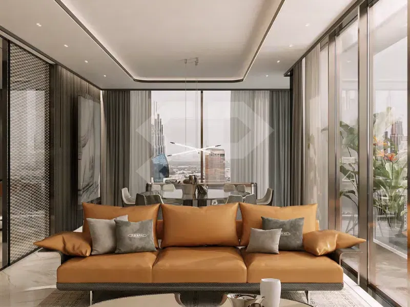 Купить 3-комнатную двухуровневую квартиру с видом на канал в J One Tower B, Business Bay галерея 24