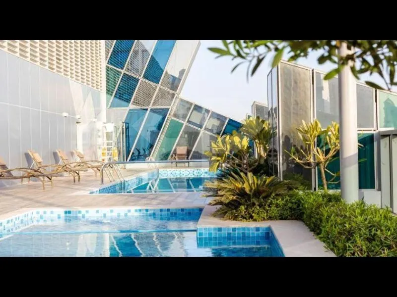 شقة حديثة وواسعة في برج جيه ون أ، الخليج التجاري معرض 1