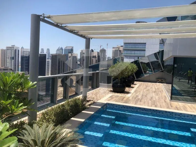 شقة حديثة وواسعة في برج جيه ون أ، الخليج التجاري معرض 5