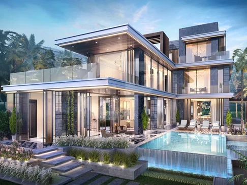 فيلا فاخرة جديدة مكونة من 6 غرف نوم في البندقية، داماك لاجونز معرض 4