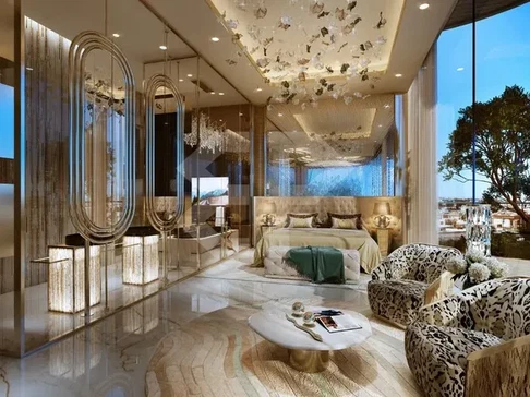 شقة فاخرة من تصميم كافالي كوتور في الوصل، دبي معرض 2