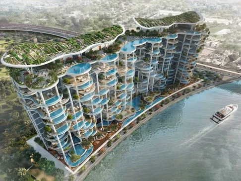 شقة فاخرة من تصميم كافالي كوتور في الوصل، دبي معرض 11