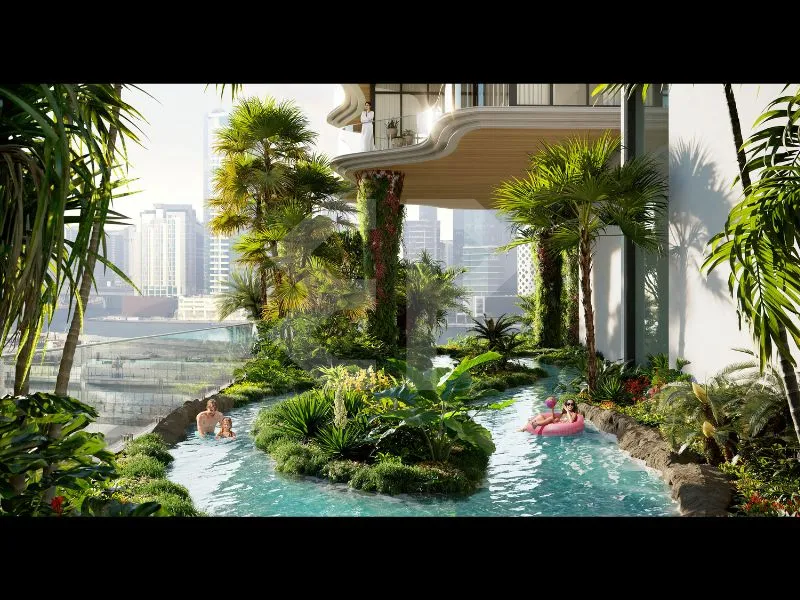 شقة برج شيك على الواجهة البحرية في الخليج التجاري معرض 5