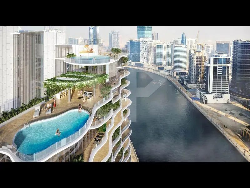 شقة برج شيك على الواجهة البحرية في الخليج التجاري معرض 6