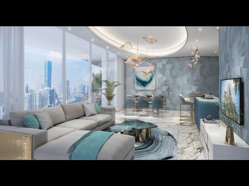 Waterfront Chic Tower Apartment  in Business Bay gallery 19