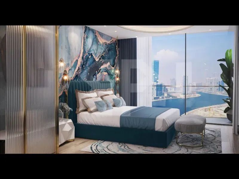 شقة برج شيك على الواجهة البحرية في الخليج التجاري معرض 21