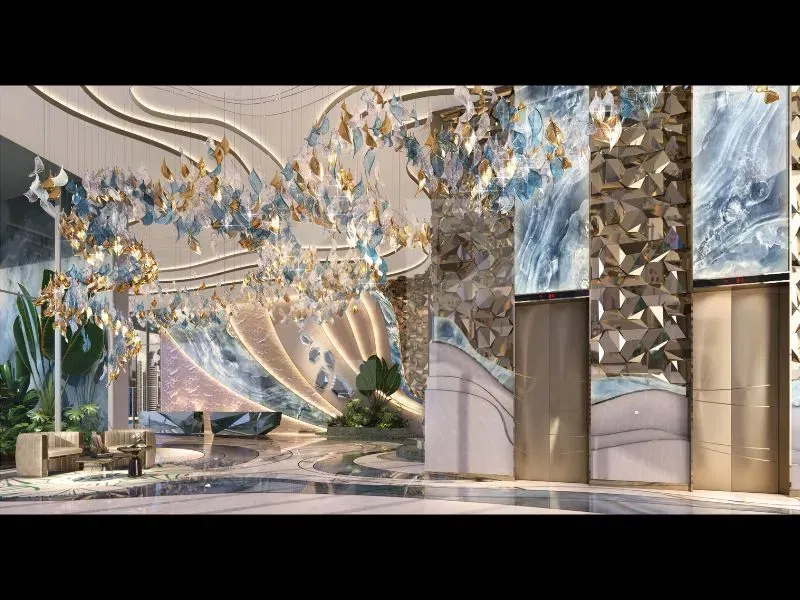 شقة برج شيك على الواجهة البحرية في الخليج التجاري معرض 22