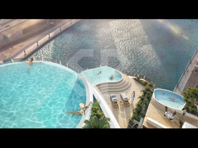 شقة برج شيك على الواجهة البحرية في الخليج التجاري معرض 25