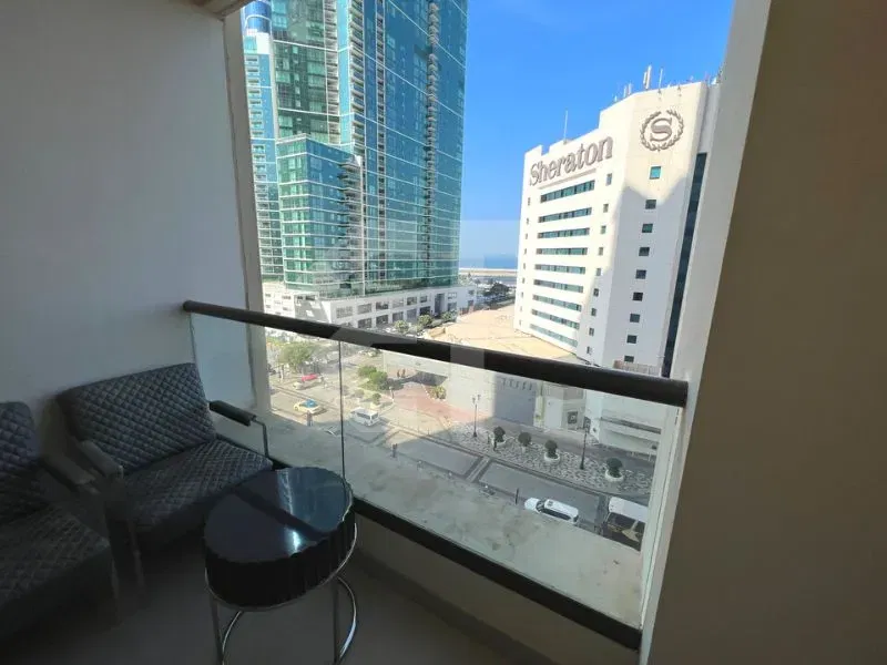 Просторные апартаменты с частичным видом на море в районе Шамс 4, JBR галерея 3