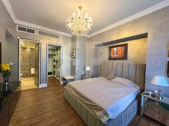 Просторные апартаменты с частичным видом на море в районе Шамс 4, JBR