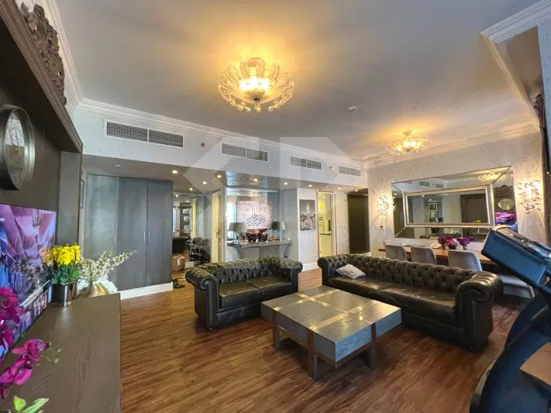 Просторные апартаменты с частичным видом на море в районе Шамс 4, JBR галерея 5