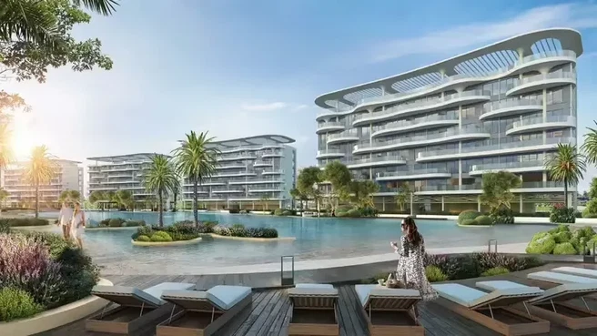 Апартаменты Damac Lagoon Views