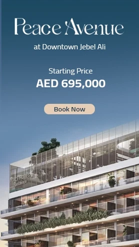 Peace Avenue at Downtown Jebel Ali