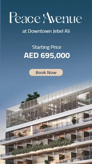 Peace Avenue at Downtown Jebel Ali