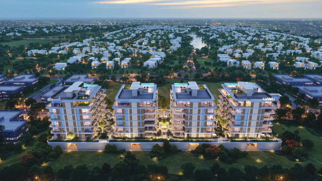 Жилые дома Gate Eleven от Amwaj галерея 1