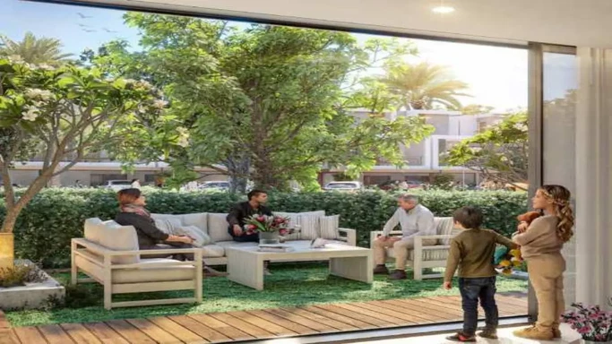 Фиолетовые таунхаусы от Damac галерея 8