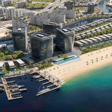 جزيرة برابوس في شاطئ الراحة