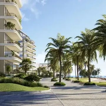 شاطئ فلورا في جزر دبي