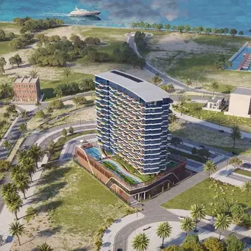 Ocean Tower на островах Дубая
