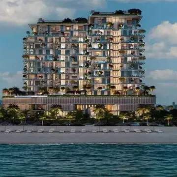 Остров Окта на островах Дубая