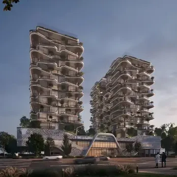 Жилой комплекс Treppan Serenique Residences на островах Дубая