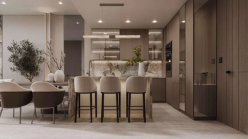 Elegant 1-Bedroom Modern Apartment for Sale in Beverly Grande, Motor City gallery 2