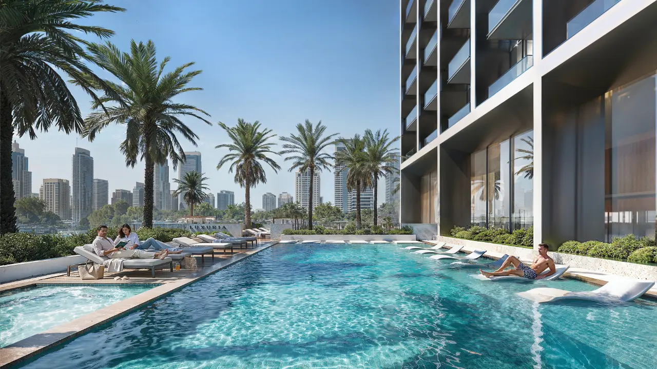 Contemporary 1-Bedroom Modern Apartment for Sale in Binghatti Luxuria, JVT District 4 gallery 3