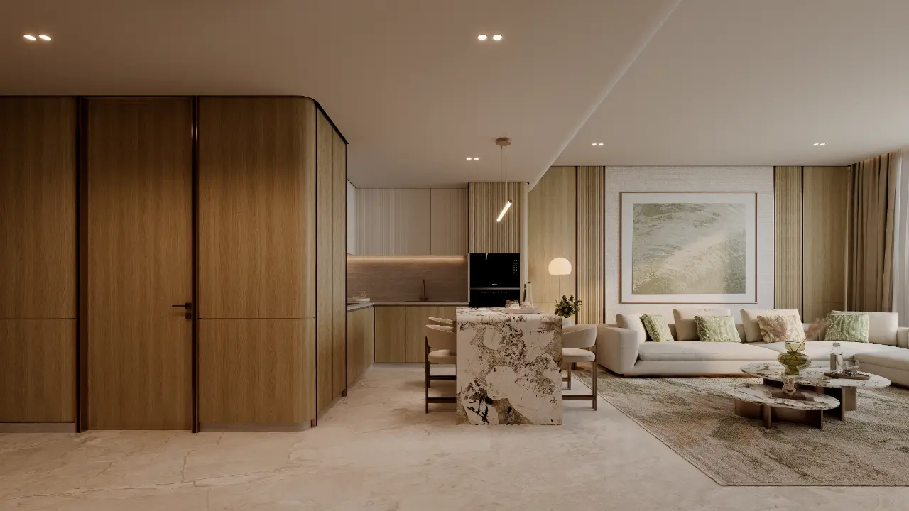 Skyline View 1-Bedroom Apartment for Sale in Binghatti Titania, Majan gallery 6