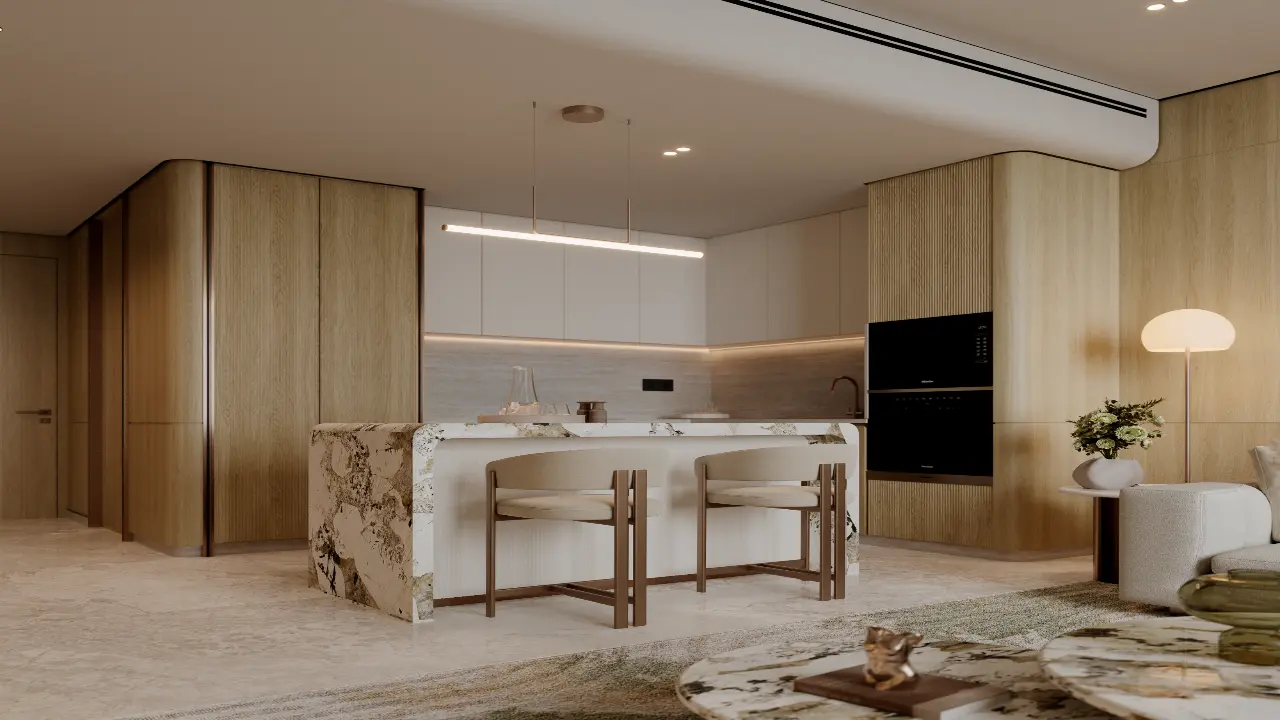 Skyline View 1-Bedroom Apartment for Sale in Binghatti Titania, Majan gallery 4
