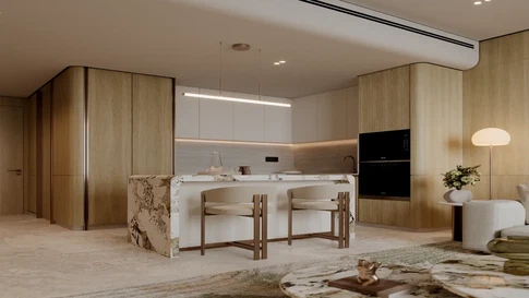 Skyline View 1-Bedroom Apartment for Sale in Binghatti Titania, Majan gallery 4