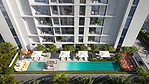 Contemporary 1-Bedroom Apartment for Sale in Evergr1n House 4, Jumeirah Garden City gallery thumbnail 2
