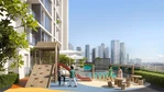 Contemporary 1-Bedroom Apartment for Sale in Evergr1n House 4, Jumeirah Garden City gallery thumbnail 8