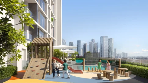 Contemporary 1-Bedroom Apartment for Sale in Evergr1n House 4, Jumeirah Garden City gallery 8