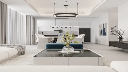 Contemporary 1-Bedroom Apartment for Sale in Evergr1n House 4, Jumeirah Garden City gallery 6