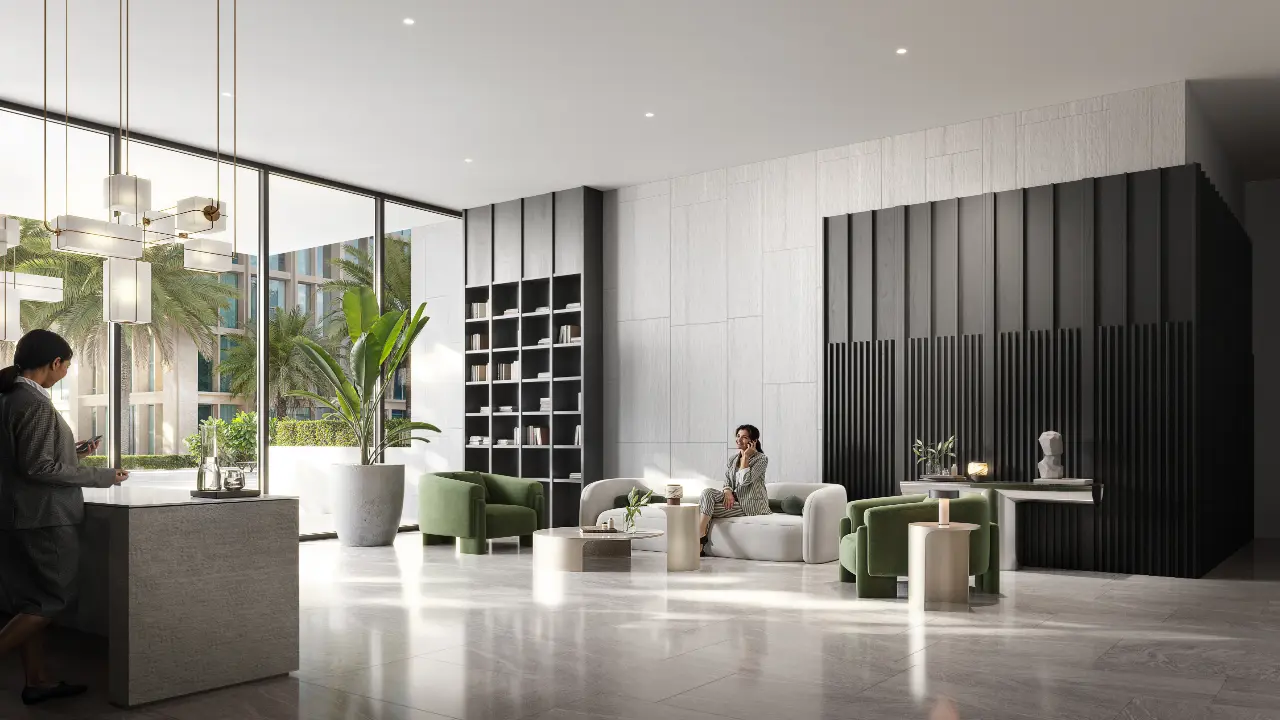 Contemporary 1-Bedroom Apartment for Sale in Ir1dian Park, JVC District 13 gallery 3