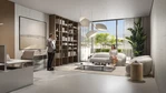 Contemporary 1-Bedroom Apartment for Sale in Ir1dian Park, JVC District 13 gallery thumbnail 1