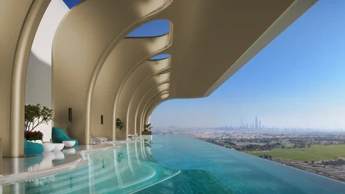 Elegant 1-Bedroom Furnished Apartment for Sale in Movenpick Residences, Motor City gallery 2
