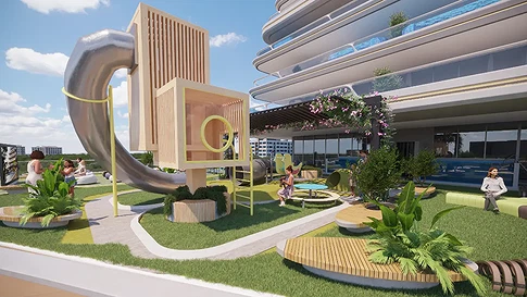 Furnished 1-Bedroom Brand New Apartment for Sale in Samana California 2, Al Furjan gallery 4