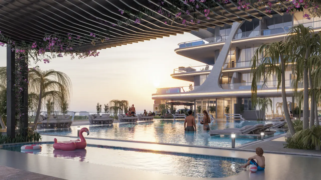 Furnished 1-Bedroom Brand New Apartment for Sale in Samana California, Al Furjan gallery 3
