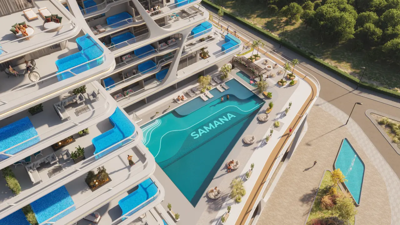 Furnished 1-Bedroom Brand New Apartment for Sale in Samana California, Al Furjan gallery 2