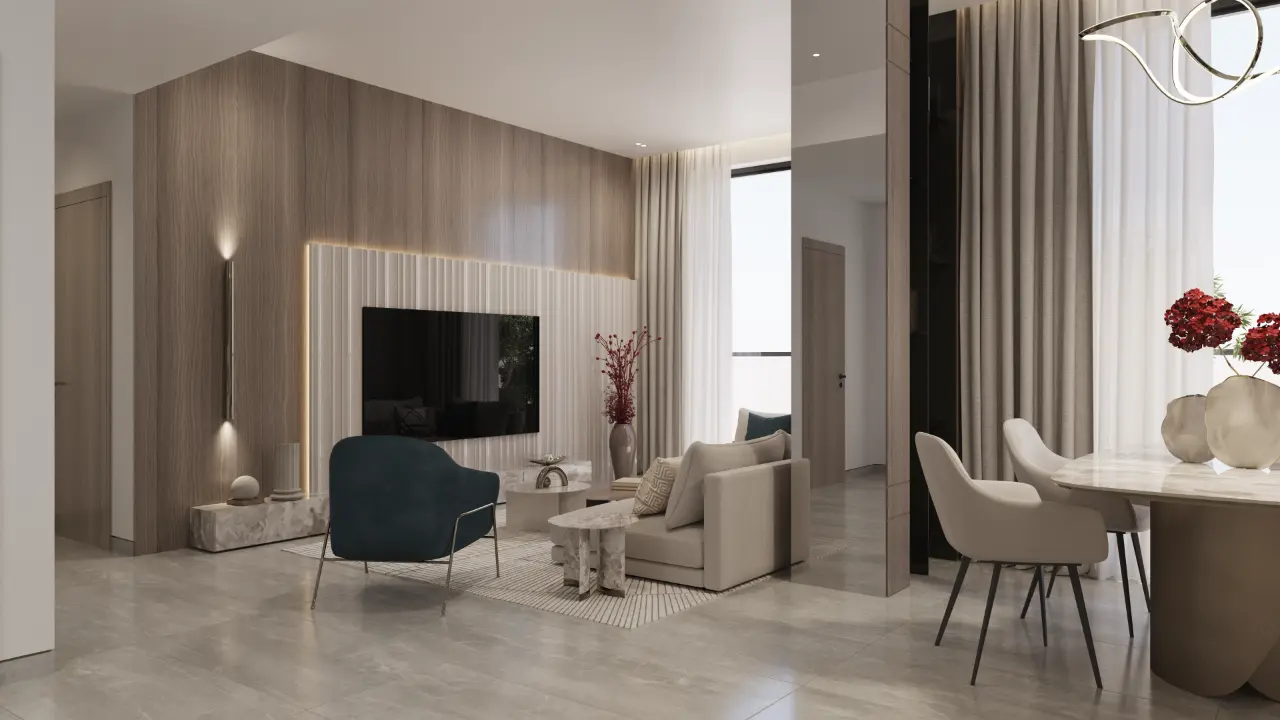 Furnished 1-Bedroom Brand New Apartment for Sale in Samana California, Al Furjan gallery 12