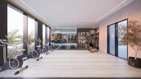 Furnished 1-Bedroom Brand New Apartment for Sale in Samana California, Al Furjan gallery 9