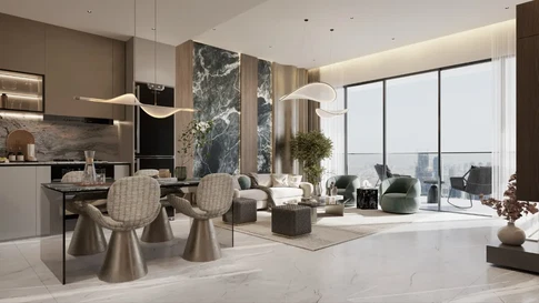 Furnished 1-Bedroom Open Plan Apartment for Sale in Samana South Haven, Dubai Industrial City gallery 7