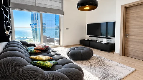 Sea View 1-Bedroom Furnished Apartment for Rent in Studio One, Dubai Marina gallery 3
