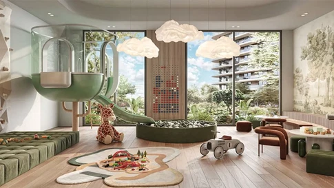 High Floor 1-Bedroom Apartment for Sale in Teal, Verdes, Haven by Aldar gallery 3