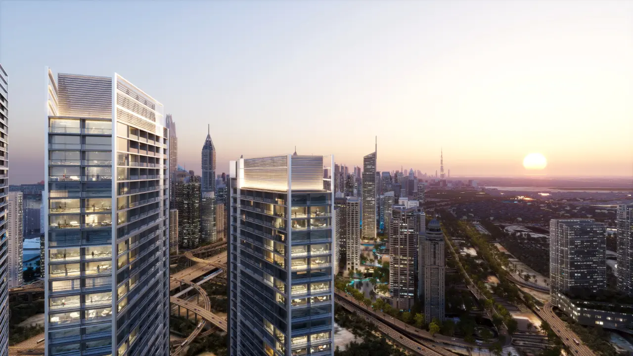 Skyline View 1-Bedroom Apartment for Sale in The Eden at Sobha Central, Sheikh Zayed Road gallery 9