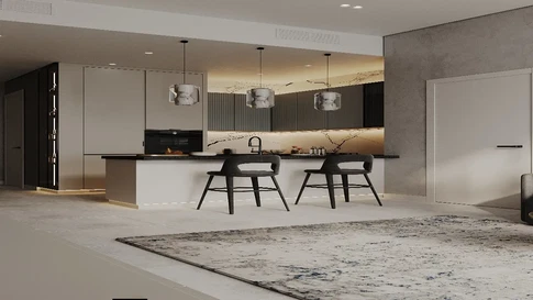Furnished 1-Bedroom Stylish Apartment for Sale in W1nner Tower, JVT District 4 gallery 9