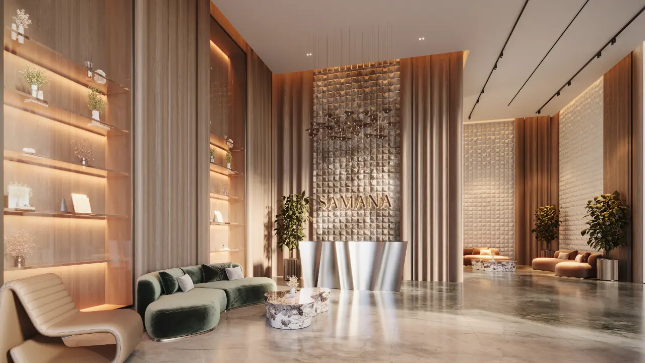 Luxury 1-Bedroom Spacious Apartment for Sale in Greenfield by Samana, Warsan 4 gallery 2