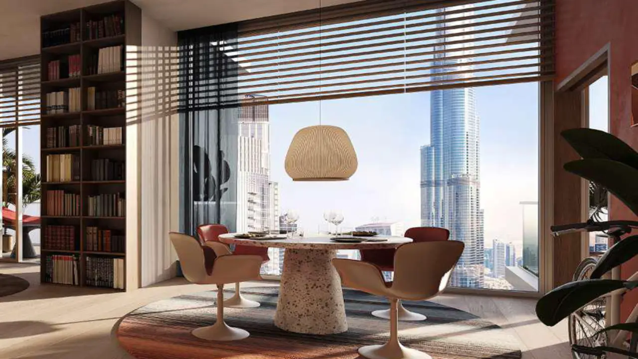 شقة للبيع بغرفة نوم واحدة مطلة على برج خليفة في هايمات 25H، وسط مدينة دبي معرض 9