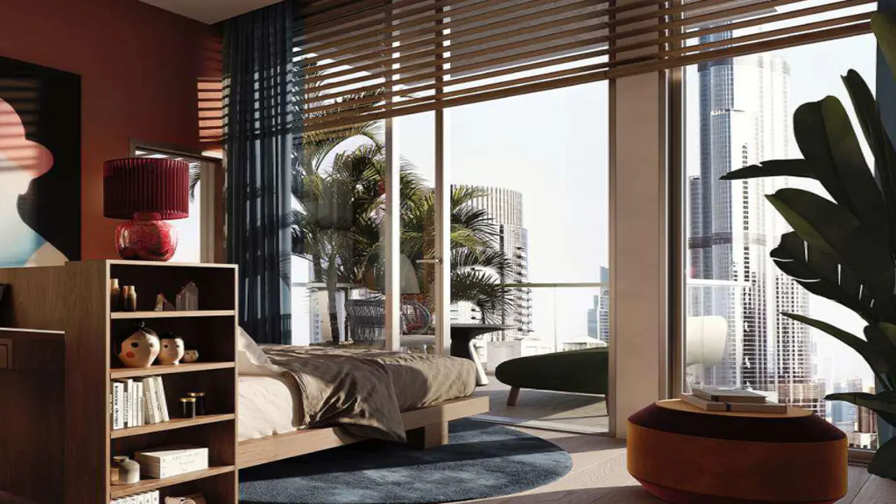 شقة للبيع بغرفة نوم واحدة مطلة على برج خليفة في هايمات 25H، وسط مدينة دبي معرض 3